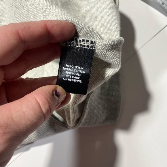 Torrid Grey Off The Shoulder “Love Ya Self “ Woman’s 70% Cotton Sweater 1X - Picture 14 of 16